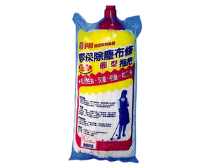 (圓型)環保除塵布條拖把