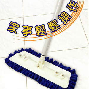 斜角立體超細纖維拖把