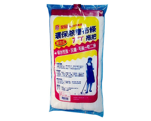 6寸(7環保除塵布條拖把